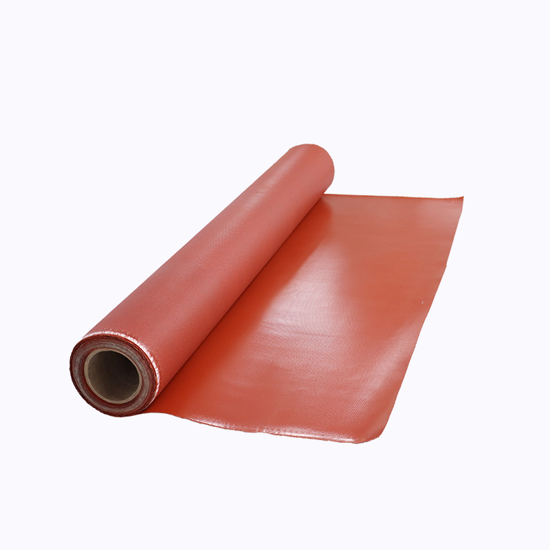 Silicone goma fiberglass tela